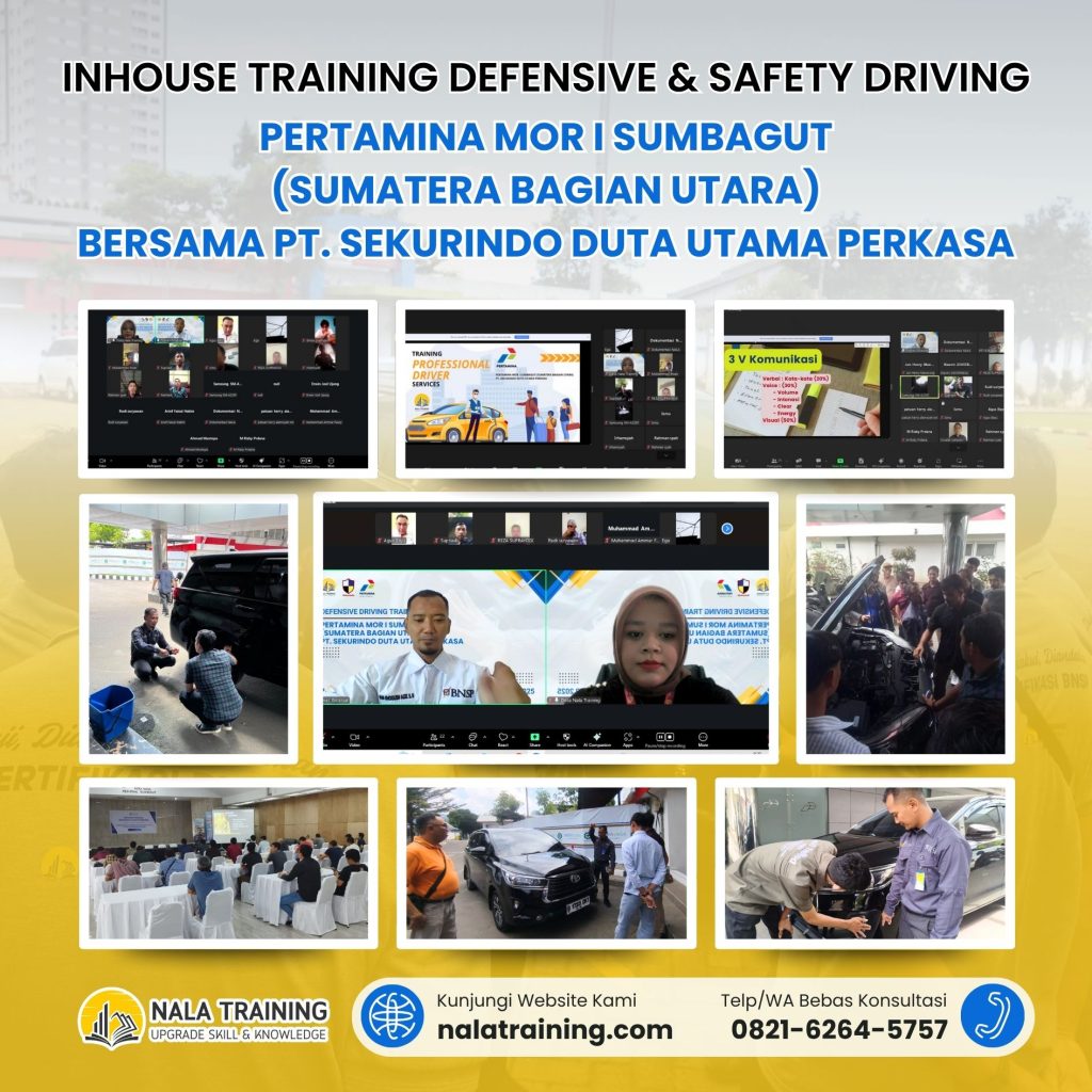 Inhouse Training Defensive & Safety Driving Pertamina MOR I Sumbagut (Sumatera Bagian Utara) bersama PT. Sekurindo Duta Utama Perkasa