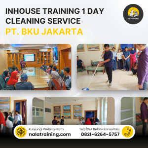 INHOUSE TRAINING 1 day CLEANING SERVICE PT. Bku JAKARTA