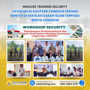 Inhouse Training Security Yayasan Al Kautsar Cendekia Serang Banten di Sekolah Dasar Islam Terpadu Widya Cendekia