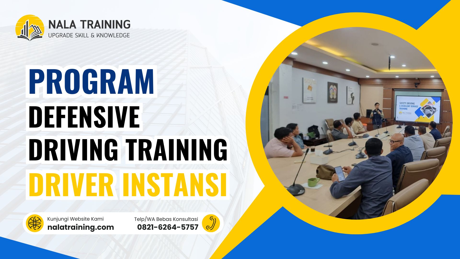 Program Defensive Driving Training Driver Instansi - NALA TRAINING