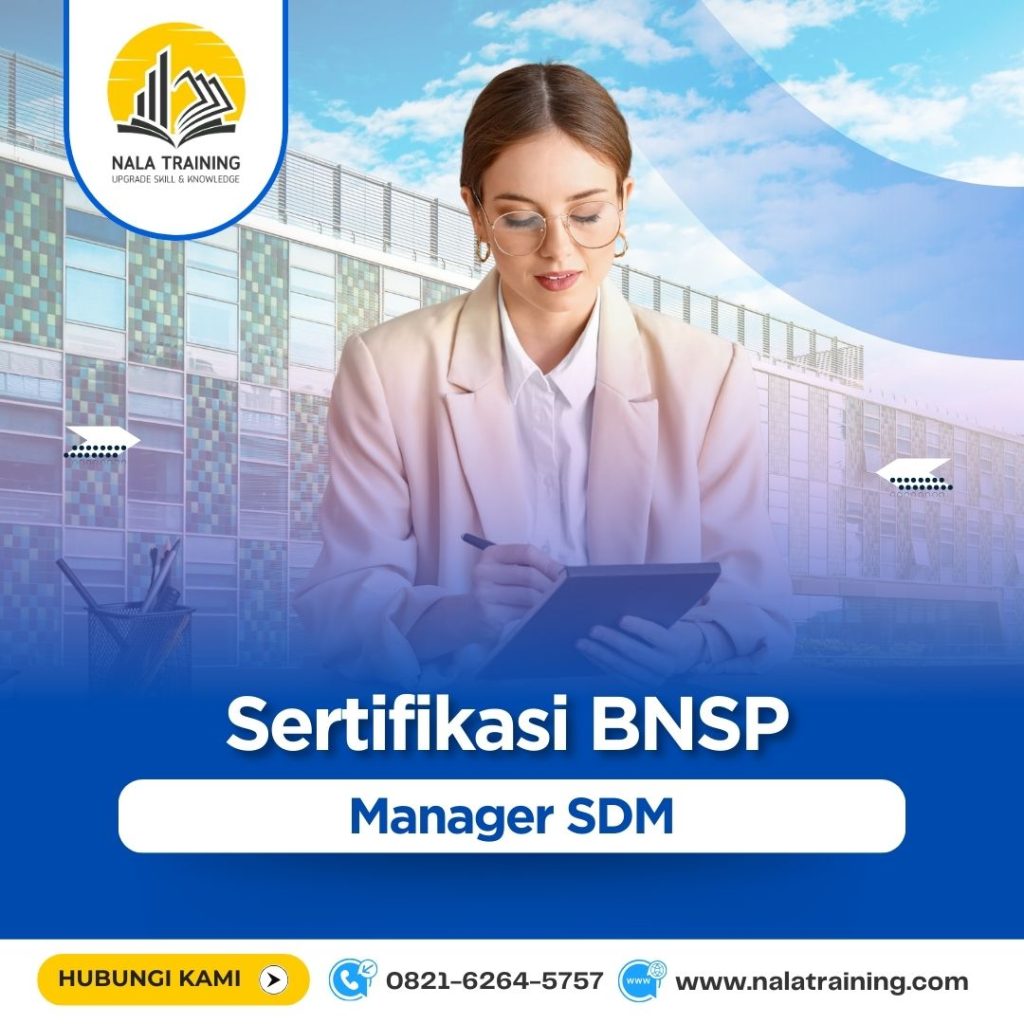 Sertifikasi BNSP Manager SDM _ 0821-6264-5757 _ NALA TRAINING