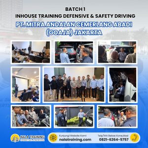 BATCH 1 Inhouse Training Defensive & Safety Driving PT. Mitra Andalan Cemerlang Abadi (GoAja) Jakarta