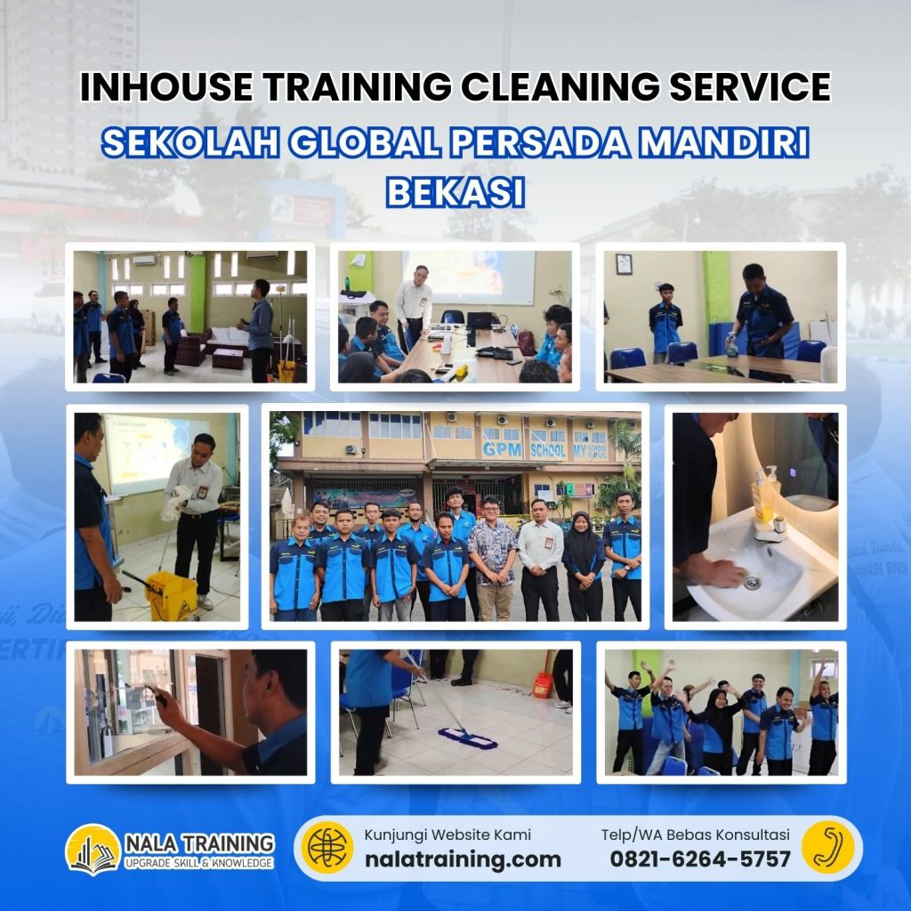 Inhouse Training Cleaning Service Sekolah Global Persada Mandiri Bekasi