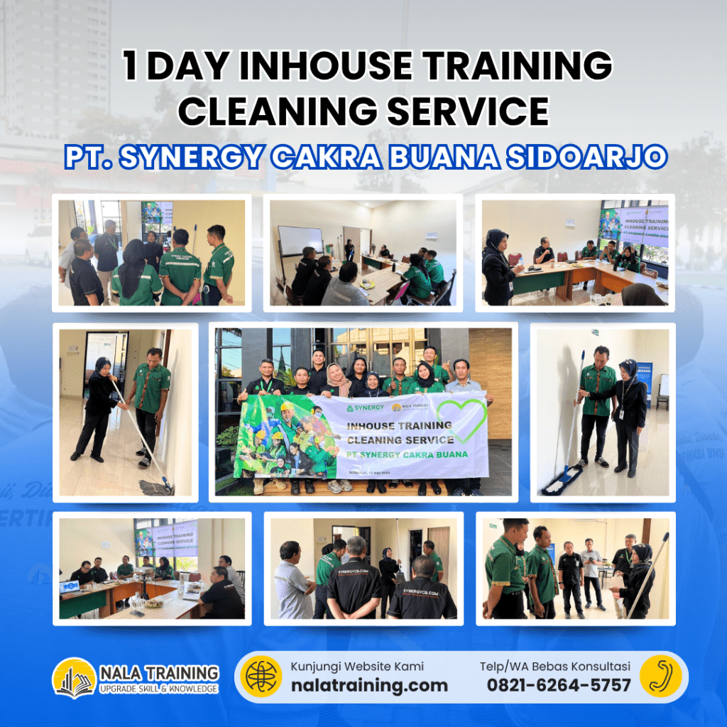 _1 Day Inhouse Training Cleaning Service PT. Synergy Cakra Buana Sidoarjo