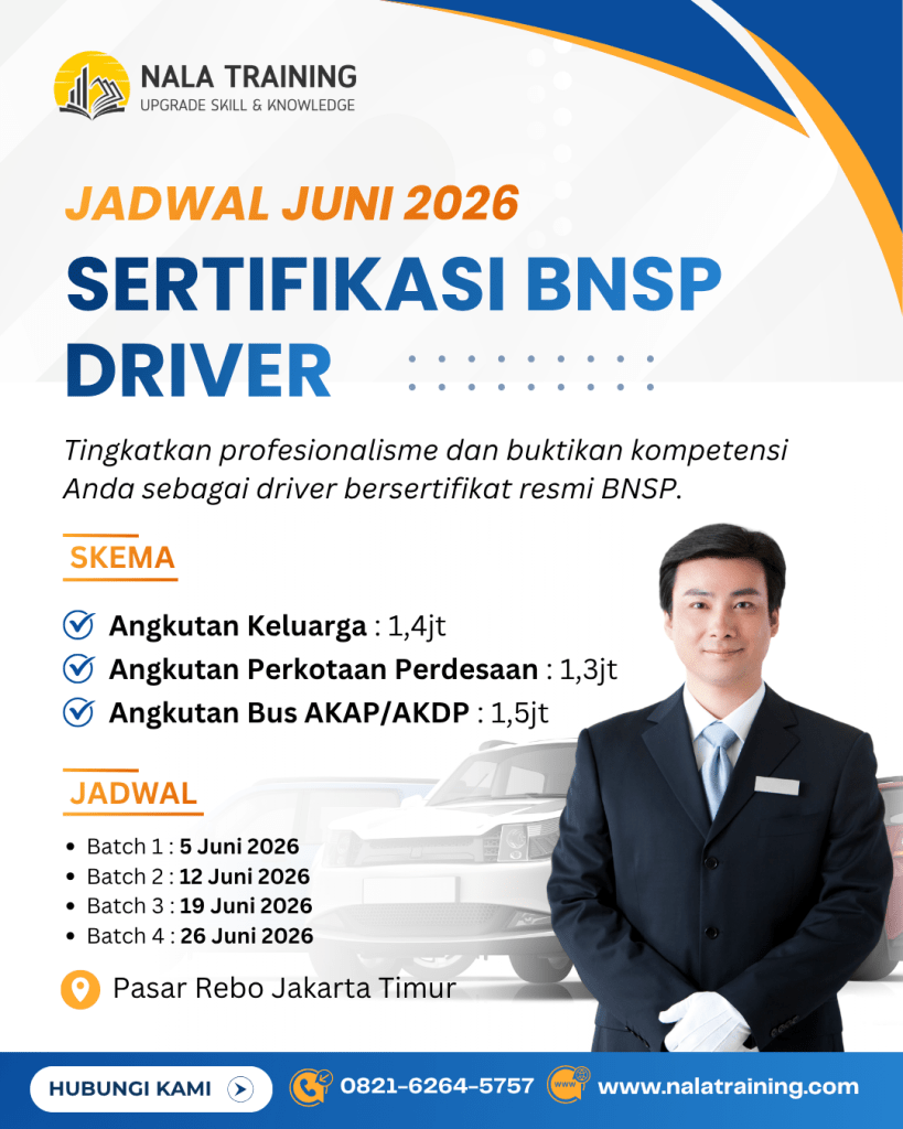 Flyer Public Sertifikasi Driver Juni 2026