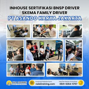 Inhouse Sertifikasi BNSP Driver PT Asando Karya Jakarta