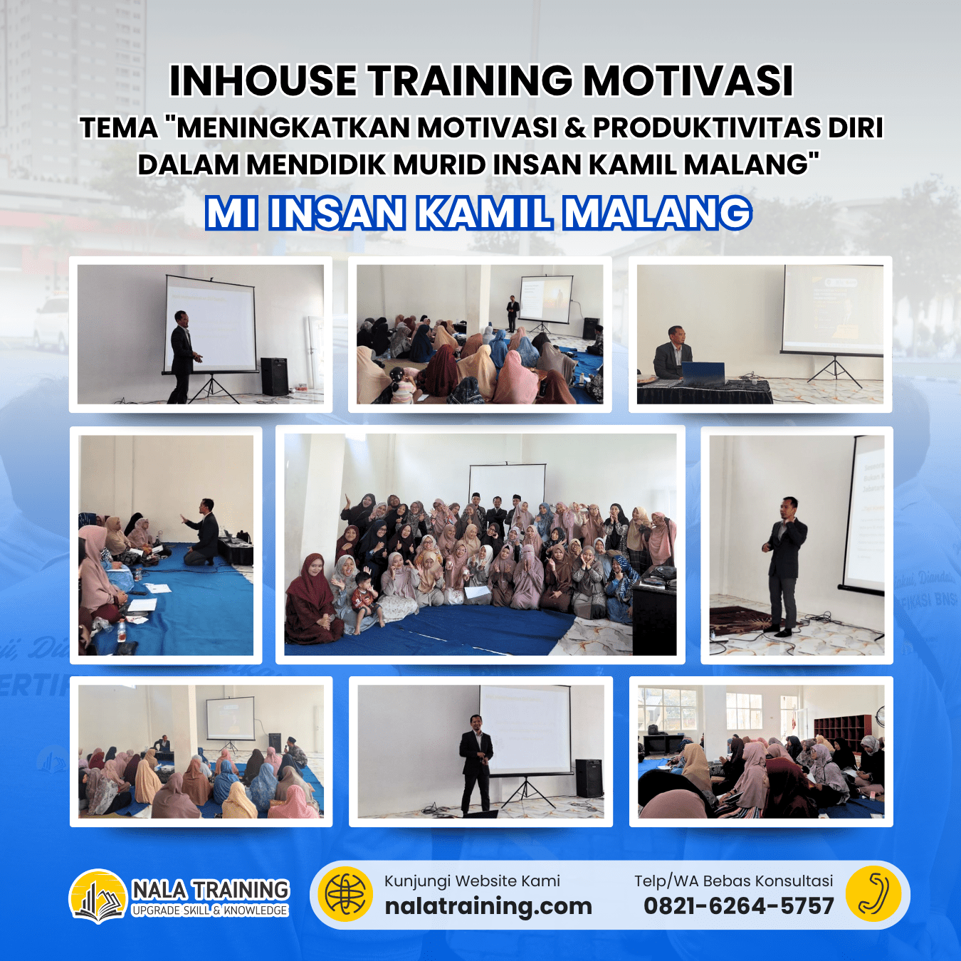 Inhouse Training Motivasi MI Insan Kamil Malang