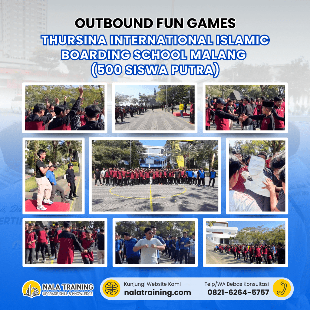 Outbound Fun Games Thursina International Islamic Boarding School Malang (siswa putra)