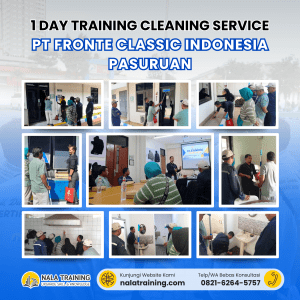 1 Day Training Cleaning Service PT Fronte Classic Indonesia Pasuruan