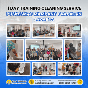 1 Day Training Cleaning Service Puskesmas Mampang Prapatan Jakarta