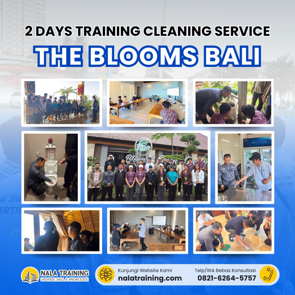 2 Days InHouse Training Cleaning Service The Blooms Bali