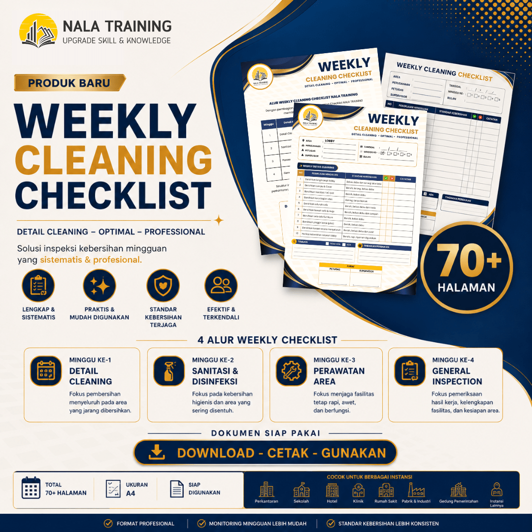 Weekly Cleaning Checklist