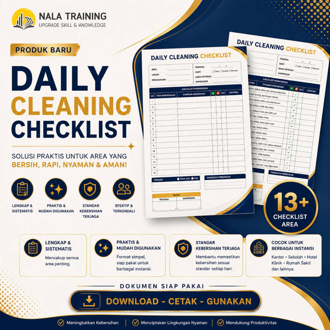 Daily Cleaning Checklist